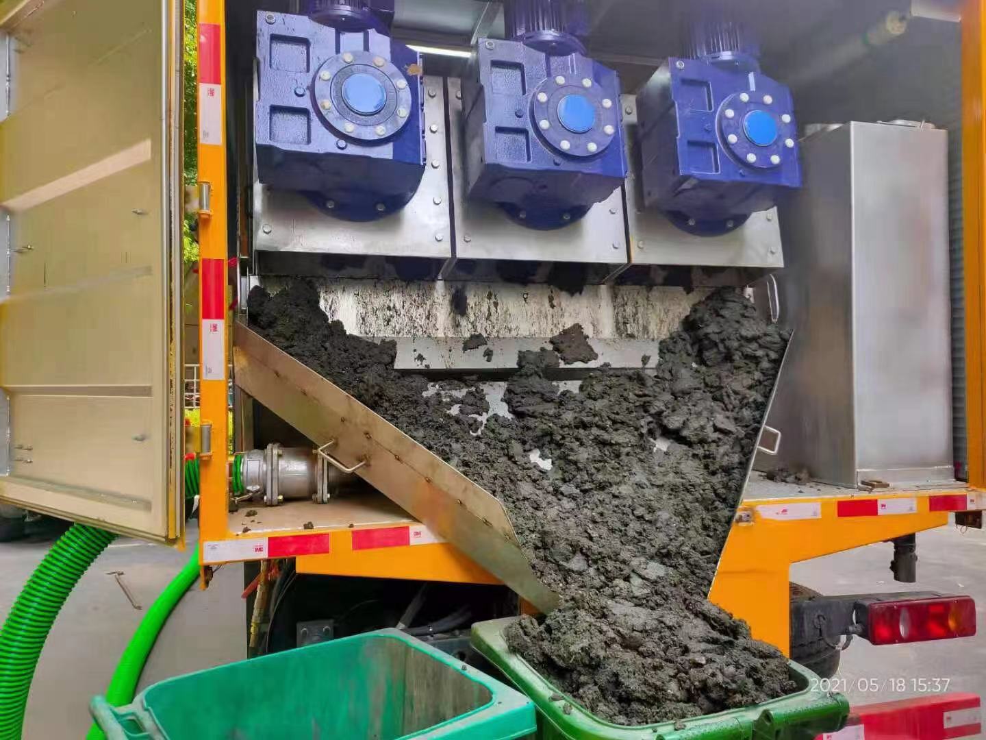 江都化粪池清掏城市维护站-泥浆净化干湿分离处理